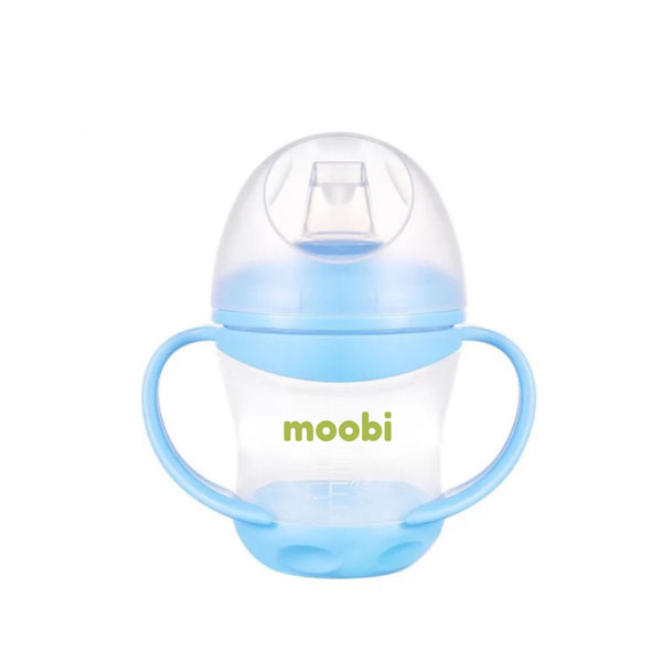 Buy Boon Snug Straw Cup - Blue for Babies Online in Oman